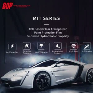 Film de protection de peinture hydrophobe TPU